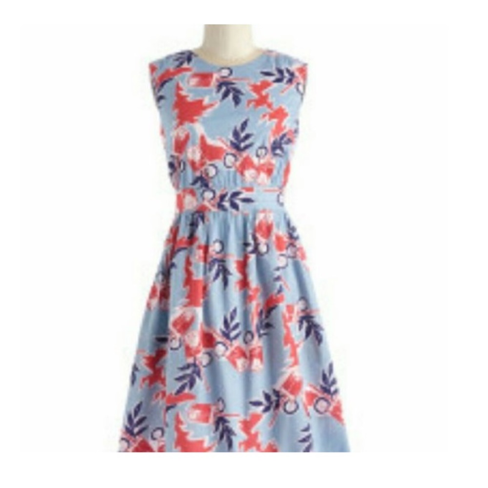 EUC Emily and Fin Too Much Fun Dress in Cocktails